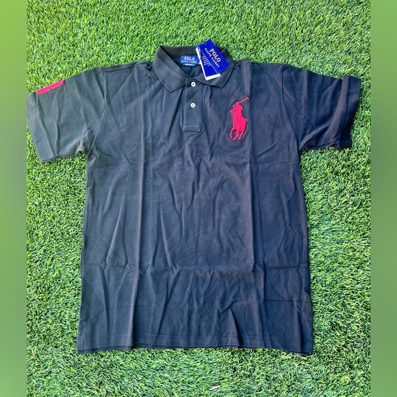 Polo Ralph Lauren Other - Polo by Ralph Lauren Men's Black Polo with Red Logo
